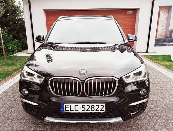 BMW X1 cena 88000 przebieg: 91600, rok produkcji 2017 z Goniądz małe 121